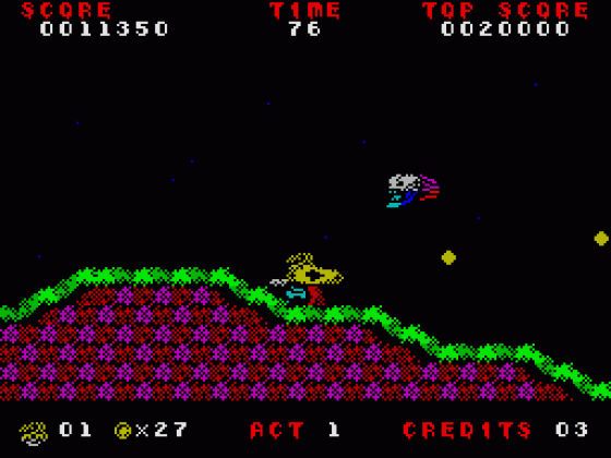 Invasion Of The Zombie Monsters Screenshot 58 (Spectrum 48K/128K)