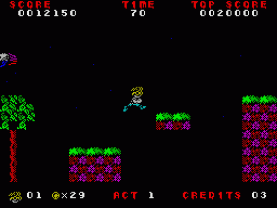 Invasion Of The Zombie Monsters Screenshot 61 (Spectrum 48K/128K)