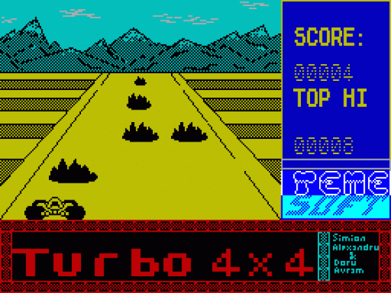 Turbo 4x4 Screenshot