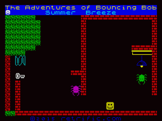 The Adventures Of Bouncing Bob: Summer Breeze Screenshot 5 (Spectrum 48K/128K/+2/+3)