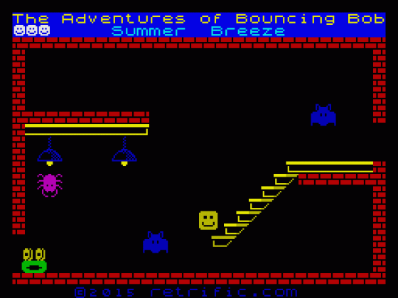 The Adventures Of Bouncing Bob: Summer Breeze Screenshot 6 (Spectrum 48K/128K/+2/+3)