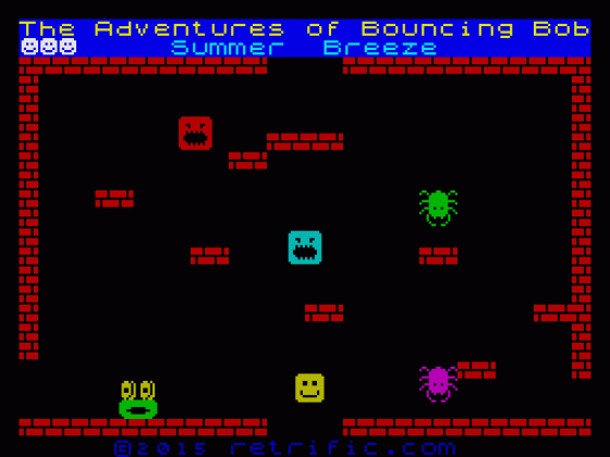 The Adventures Of Bouncing Bob: Summer Breeze Screenshot 7 (Spectrum 48K/128K/+2/+3)