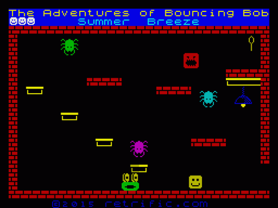 The Adventures Of Bouncing Bob: Summer Breeze Screenshot 8 (Spectrum 48K/128K/+2/+3)