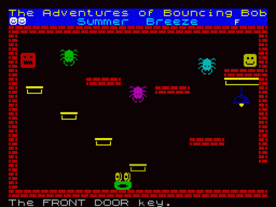 The Adventures Of Bouncing Bob: Summer Breeze Screenshot 9 (Spectrum 48K/128K/+2/+3)