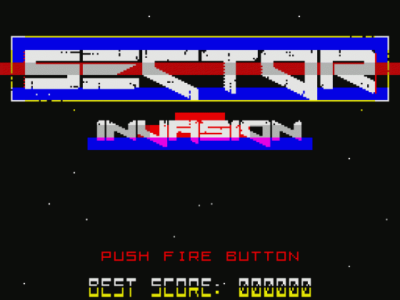 Sector Invasion Screenshot 14 (Spectrum 48K/128K/+2/+3)