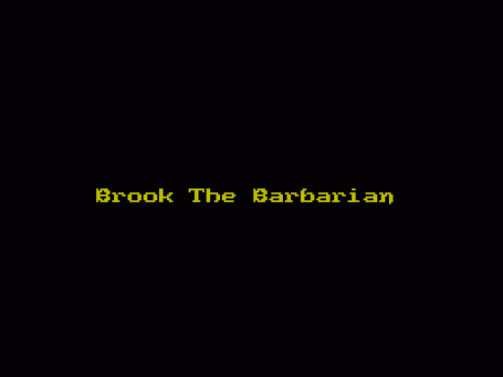 Brook The Barbarian