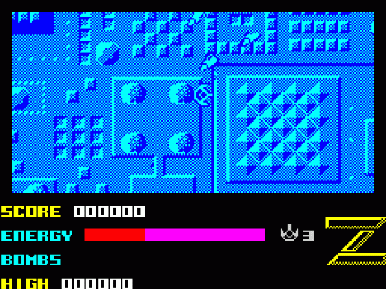 Z Screenshot 1 (Spectrum 48K)