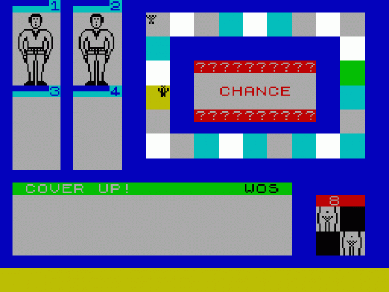 Cover Up! Screenshot 1 (Spectrum 48K)