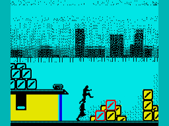 Run! Screenshot 8 (Spectrum 48K/128K/+2/+3)