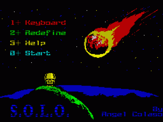 S.O.L.O. Screenshot 10 (Spectrum 48K/128K/+2/+3)