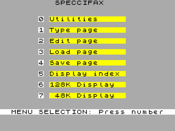 Speccifax Graphics Package