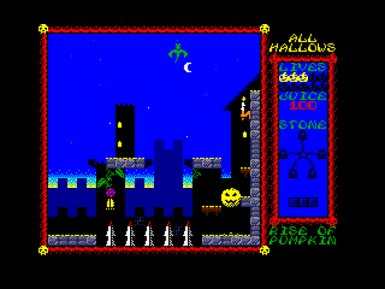 All Hallows Screenshot 5 (Spectrum 48K)