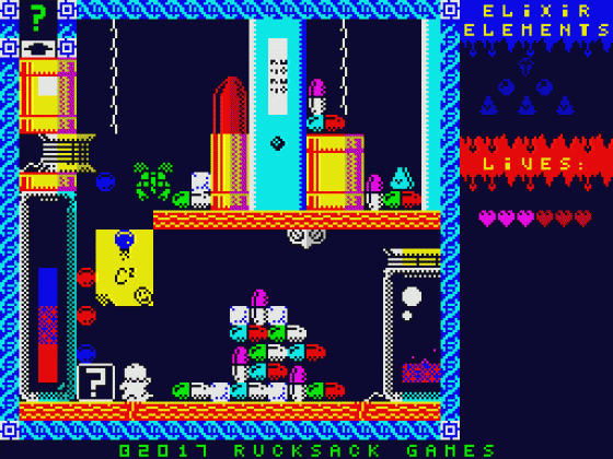 The Incredible Shrinking Professor Screenshot 10 (Spectrum 48K/128K)