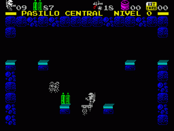 Planeta Rojo Screenshot 5 (Spectrum 48K/128K)