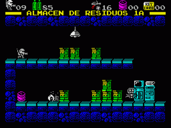 Planeta Rojo Screenshot 6 (Spectrum 48K/128K)