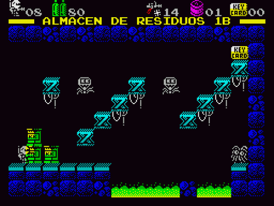 Planeta Rojo Screenshot 7 (Spectrum 48K/128K)