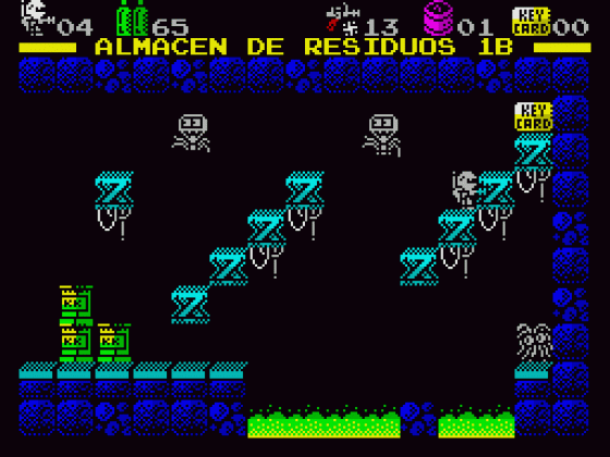 Planeta Rojo Screenshot 8 (Spectrum 48K/128K)