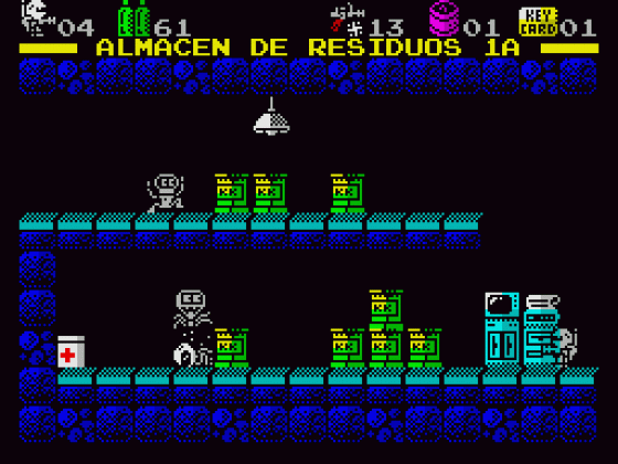 Planeta Rojo Screenshot 9 (Spectrum 48K/128K)