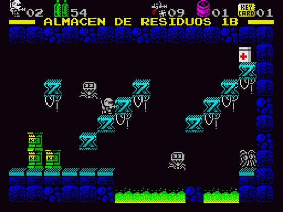 Planeta Rojo Screenshot 10 (Spectrum 48K/128K)