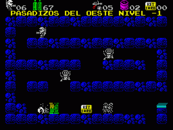 Planeta Rojo Screenshot 12 (Spectrum 48K/128K)