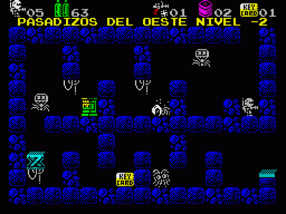 Planeta Rojo Screenshot 13 (Spectrum 48K/128K)