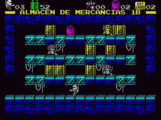 Planeta Rojo Screenshot 15 (Spectrum 48K/128K)