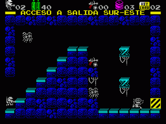 Planeta Rojo Screenshot 16 (Spectrum 48K/128K)