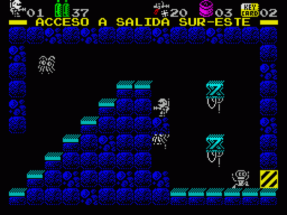 Planeta Rojo Screenshot 17 (Spectrum 48K/128K)