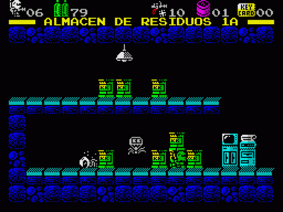 Planeta Rojo Screenshot 19 (Spectrum 48K/128K)