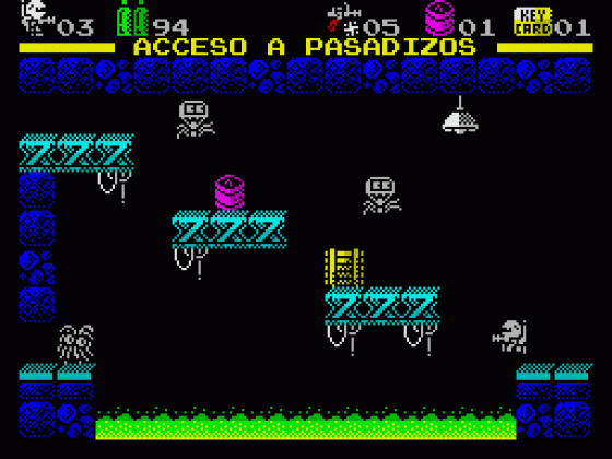 Planeta Rojo Screenshot 21 (Spectrum 48K/128K)