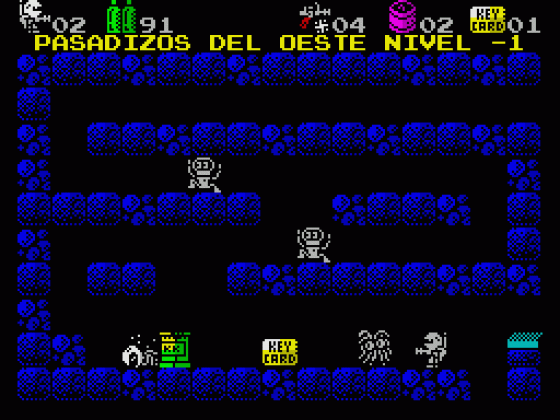 Planeta Rojo Screenshot 22 (Spectrum 48K/128K)