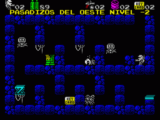 Planeta Rojo Screenshot 23 (Spectrum 48K/128K)