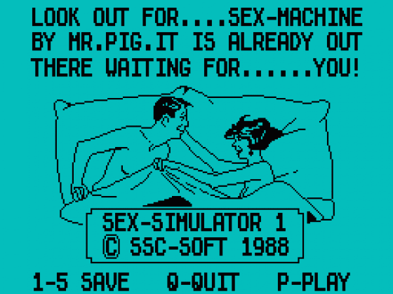 Sex Simulator 1
