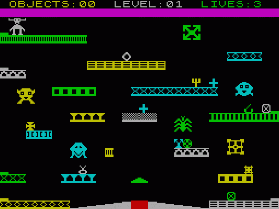 Beebul Screenshot 1 (Spectrum 48K)