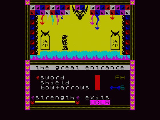 Dragon Star Screenshot 1 (Spectrum 48K)