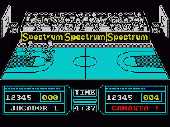 Basket Master Screenshot 5 (Spectrum 48K)