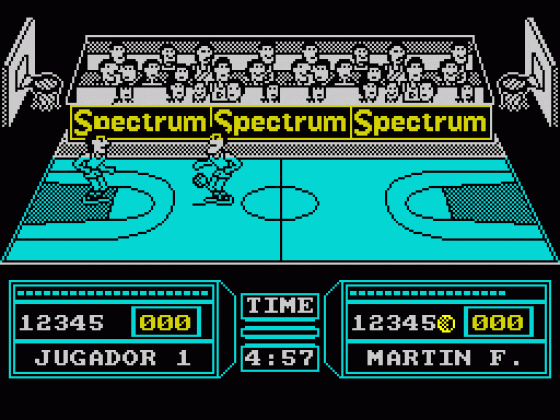 Basket Master Screenshot 8 (Spectrum 48K)