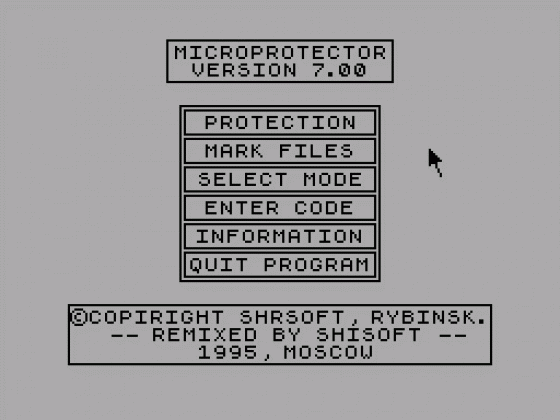 Microprotector Screenshot