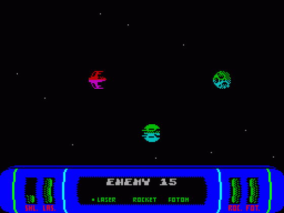 Star Crasher Screenshot 1 (Spectrum 48K)