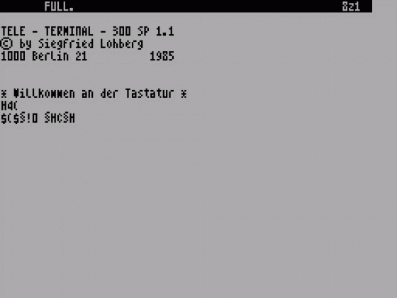 Tele Terminal 300 Sp1.1 Screenshot