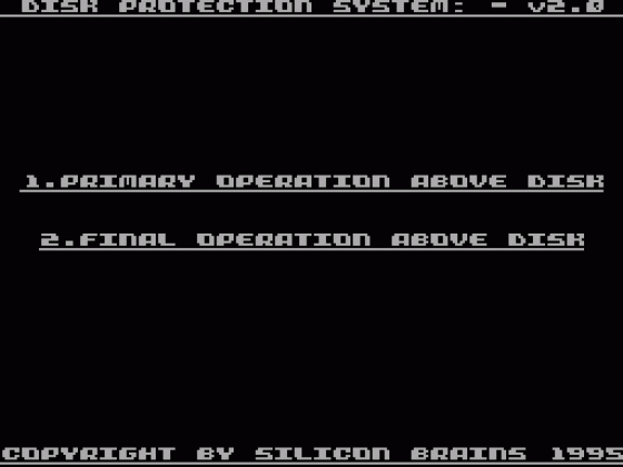 Disk Protection System Screenshot