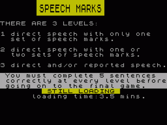 Speech Marks