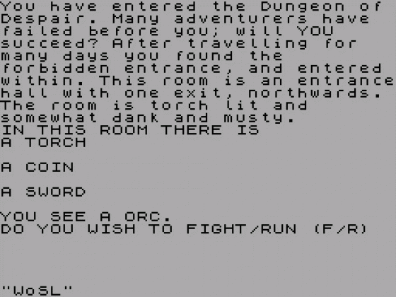 Dungeon of Despair Screenshot