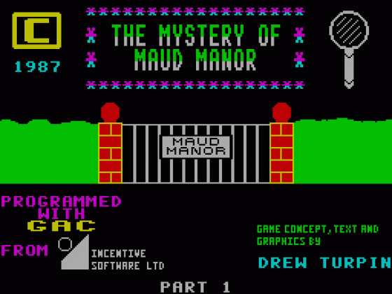 The Mystery Of Maud Manor