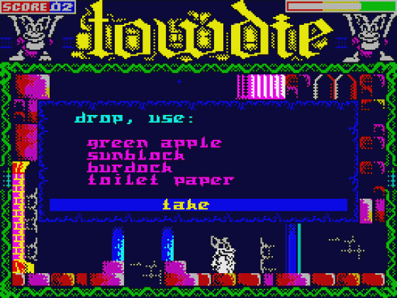 Towdie Screenshot 22 (Spectrum 48K/128K/+2/+3)