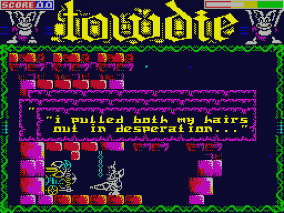 Towdie Screenshot 31 (Spectrum 48K/128K/+2/+3)