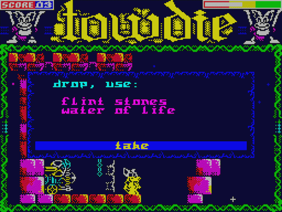 Towdie Screenshot 32 (Spectrum 48K/128K/+2/+3)