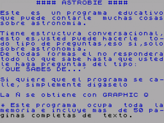 Astrobie