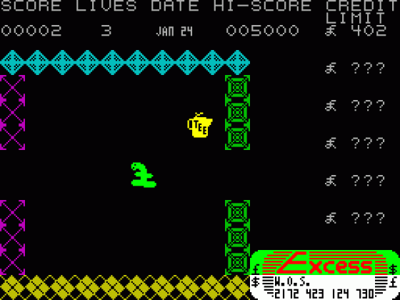 Bargain Basement Screenshot 1 (Spectrum 48K)