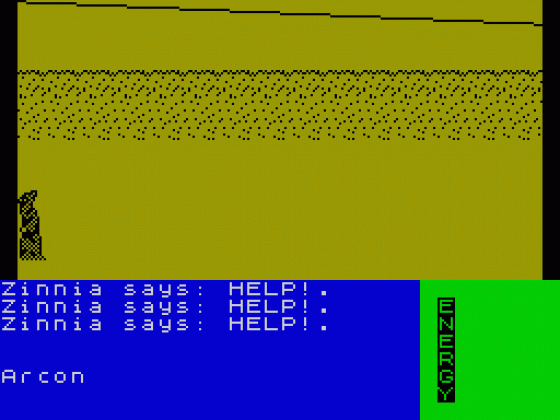 Time Wreck Screenshot 1 (Spectrum 48K)